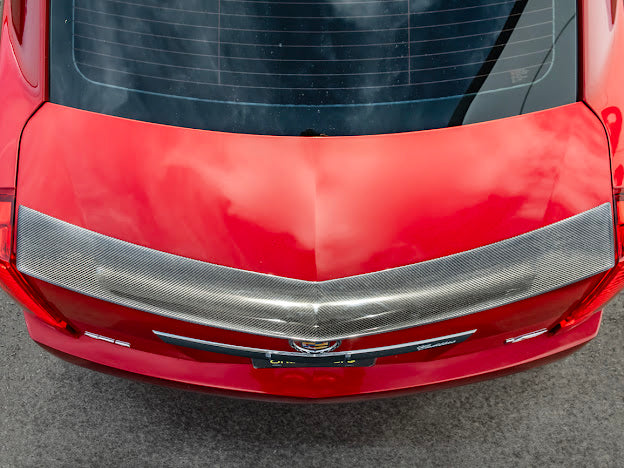 2009-15 CADILLAC CTS-V V2 SEDAN | CARBON FIBER TRUNK LID SPOILER / WING